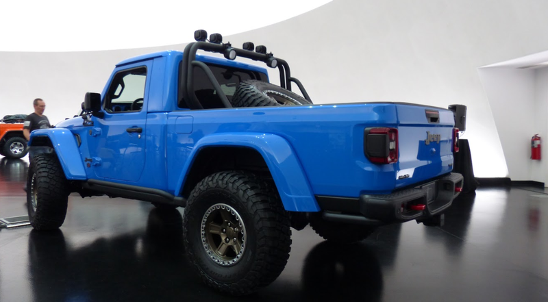 Illustration for article titled The Jeep J6 Concept Is the Regular Cab Long-Bed Jeep Pickup We've All Been Yearning For